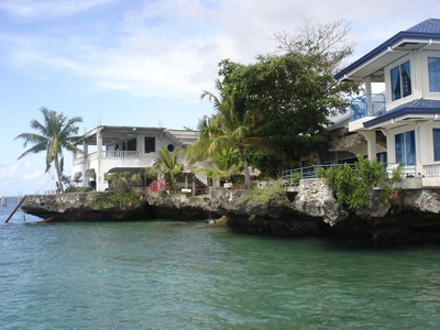 club kon tiki premises from shore - cebu, philippines