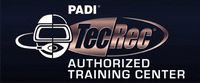 Authorized PADI TecRec Training Center